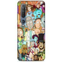 Xiaomi Mi 10 Uyumlu Kılıf Rick And Morty (35) Fit Design Kılıf Cop Rick