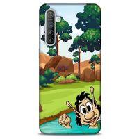 Retro (10) Desen Full Koruma Kılıfı Renkli Oppo Realme XT Kılıf