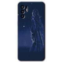 Oppo Reno 6 Kılıf HD Desen Baskılı Arka Kapak - Gecenin Kraliçesi