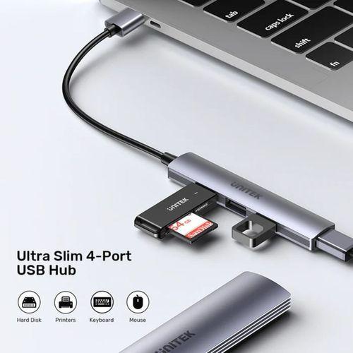 UNITEK TYPE-A TO 4 PORT USB HUB (USB3.0 + 3 x USB2.0) (H1208A)