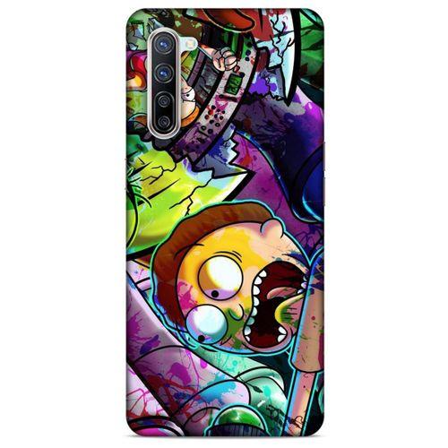 Oppo Reno 3 Pro 5g Uyumlu Kılıf Rick And Morty (41) Tank Kılıf Story Train Rick