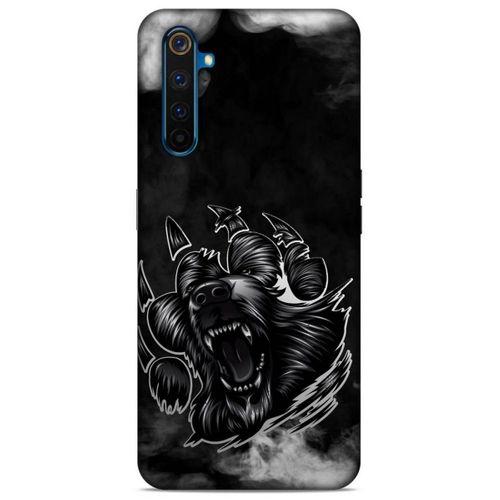 Lopard Oppo Realme 6 Uyumlu Kılıf Tattoo's (19) Kılıfları Siyah