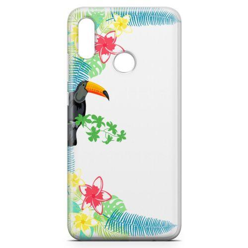 Huawei Y7 Prime 2019 Kılıf Tukan Kuşu Arka Kapak Koruma Desenli Full Koruyucu