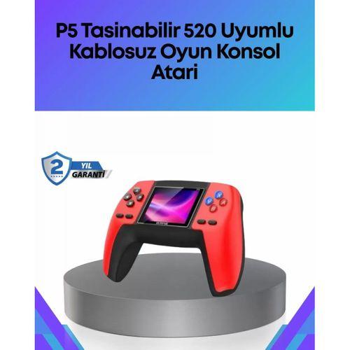 Tv Bağlantılı 520 Oyunlu P5 Retro Gamepad Konsol