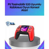 Tv Bağlantılı 520 Oyunlu P5 Retro Gamepad Konsol