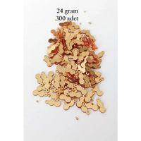 Oya Abiye Bileklik Kolye Pleksi Metalik Plastik Pul Altın Renk 24 gram 300 adet - BNC552
