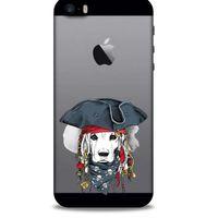 Zoologix (27) Apple Iphone 5S Şeffaf Kılıf Silikon Desenli