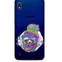 Zoologix (2) Samsung Galaxy A10 Şeffaf Kılıf Silikon Desenli