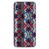 Samsung Galaxy A10 Kılıf Baskılı Özel Seri Taşlı (40) Fit Silikon Kılıf