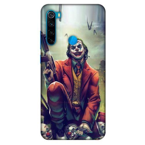 Xiaomi Redmi Note 8 Uyumlu Kılıf Joker (22) Tam Koruma Kılıfı Akuamarin