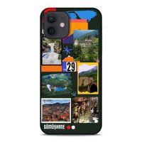 Lopard Apple iPhone 12 Uyumlu Kılıf Şehirli ※ (29) Gümüşhane Arka Koruma Kılıfı