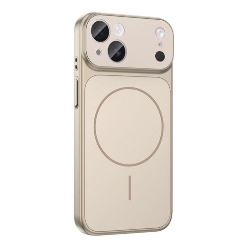 Apple iPhone 14 Kılıf Zore M-Safe Şarj Özellikli Kamera Korumalı Formen Kapak