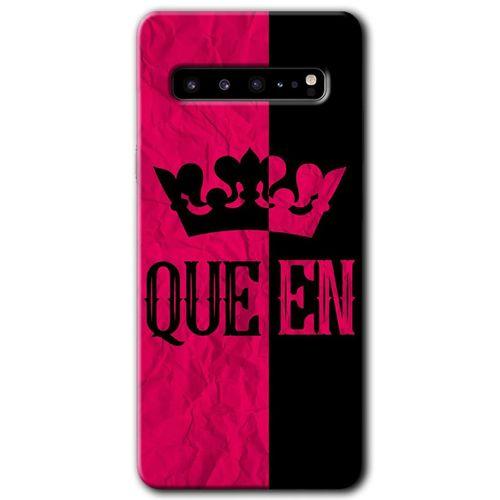 Galaxy S10 Plus Kılıf HD Desen Baskılı Arka Kapak - Queen