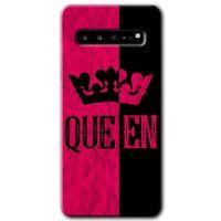 Galaxy S10 Plus Kılıf HD Desen Baskılı Arka Kapak - Queen