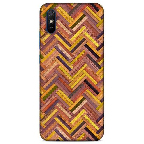 Lopard Xiaomi Redmi 9A Uyumlu Kılıf Wood'X (39) Liquid Crystal Kılıf Baskılı