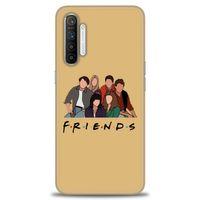 Realme XT Kılıf HD Baskılı Kılıf - Friends + Tam Ekran Koruyucu
