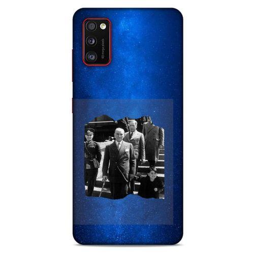 Lopard Samsung Galaxy A41 Uyumlu Kılıf Atatürk (11) Tam Koruma