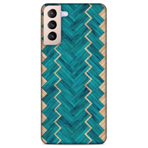 Lopard Samsung Galaxy S21 Plus Uyumlu Kılıf Wood'X (36) Glitter Kılıf Desenli