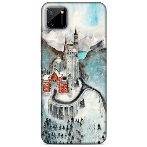 Oppo Realme C11 Kılıf Almanya (25) Antişok Kapak Schloss Neuschwanstein Şatosu
