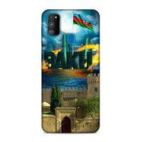 Samsung Galaxy M30s Uyumlu Kılıf Azarbaijan (50) Shockproof Kılıf Bakü Simgeler