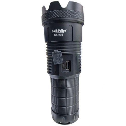 Gold Polıce Gp-291 Güçlü El Feneri 20,000 Lümen