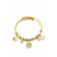 Hayat Ağacı Charm Bilezik - Altın