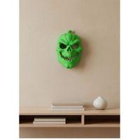 Yeşil Dekoratif Korku Maskesi Duvar Süsü