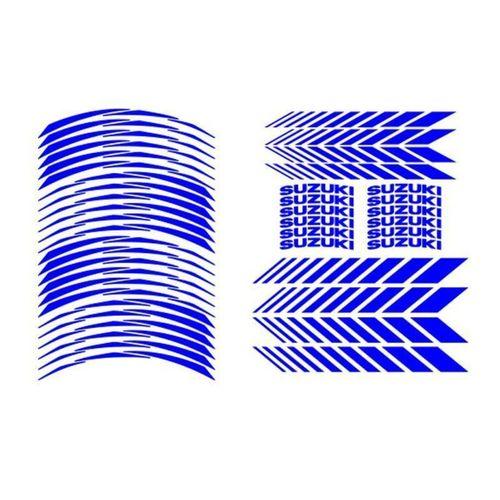 SEVGENT Reflektör Mavi Suzukı Uyumlu Racing Şerit