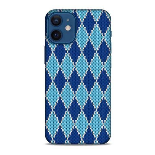 Kazak (20) Desenli Silikon Kapak Telefon Kabı Apple iPhone 12 Mini Kılıf