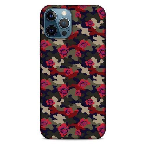 Kamuflaj 70 Apple iPhone 12 Pro Max Kılıf Silikon Kapak