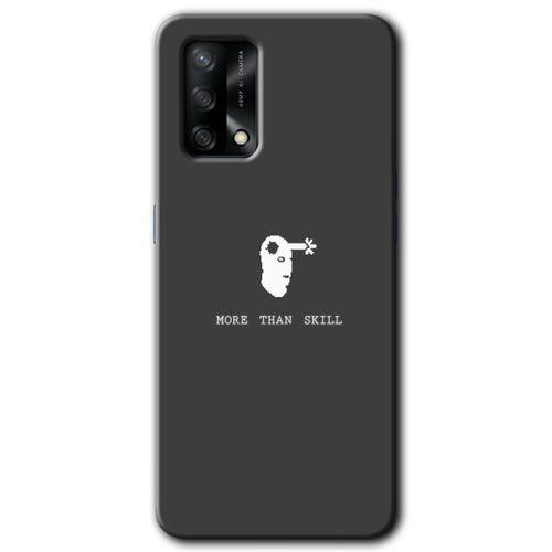 Potkal Hediye Fabrikası Oppo A74 Kılıf HD Desen Baskılı Arka Kapak - Headshot