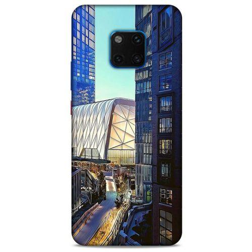 Huawei Mate 20 Pro Kılıf Dünya Mimarisi (45) Liquid Air Kılıf The Shed – Newyork