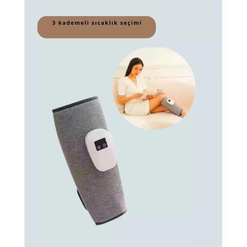 3 Kademeli Hava Basınçlı Isıtmalı Baldır Masaj Aleti – Titreşimli Ve Kablosuz Kullanım