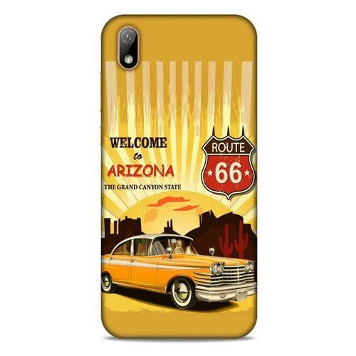 Retro (14) Desen Lansman Kılıf Renkli Huawei Y5 2019 Kılıf