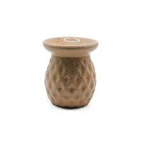 Seramik Doku Desenli Buhurdanlık