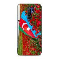 Xiaomi Redmi 9 Uyumlu Kılıf Azarbaijan (8) Baskılı Kılıf Azərbaycan Lale