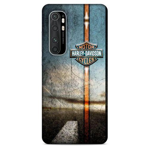 Xiaomi Mi Note 10 Lite Uyumlu Kılıf Motorsiklet (45) Liquid Air Kılıf Harley
