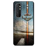 Xiaomi Mi Note 10 Lite Uyumlu Kılıf Motorsiklet (45) Liquid Air Kılıf Harley