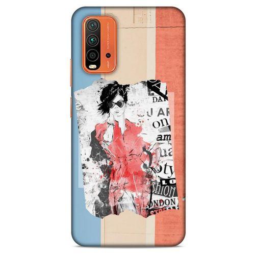 Lopard Xiaomi Redmi 9T Uyumlu Kılıf Sokak Modası (48) Bumper Kılıf