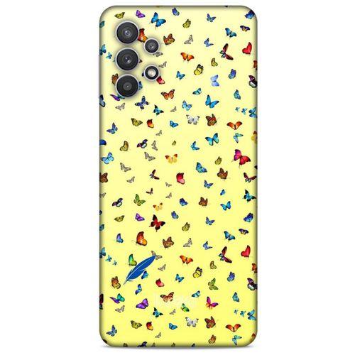 Lopard Samsung Galaxy A32 Uyumlu Kılıf Kelebek Etkisi (14) Lansman Kılıf