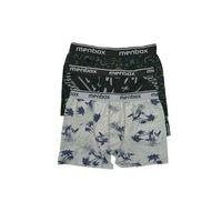 Erkek Likralı Boxer 6 Lı Desenli Karışık Renkler (Menbox 1052)