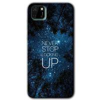 Huawei Y5P Kılıf HD Desen Baskılı Arka Kapak - Stars Wallpaper + Kırılmaz Cam