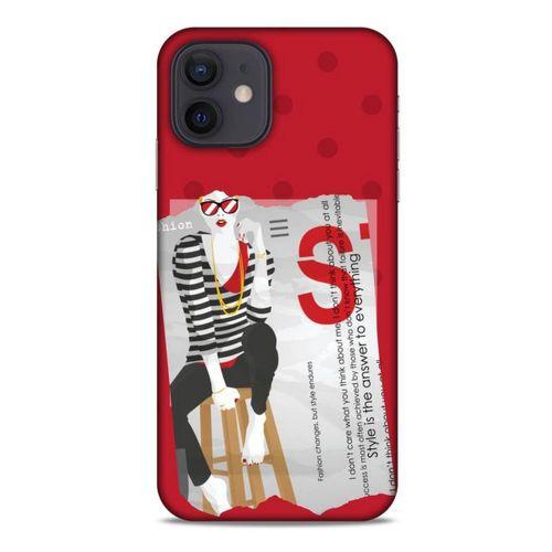 Sokak Modası 44 Apple iPhone 12 Kılıf Desenli Silikon