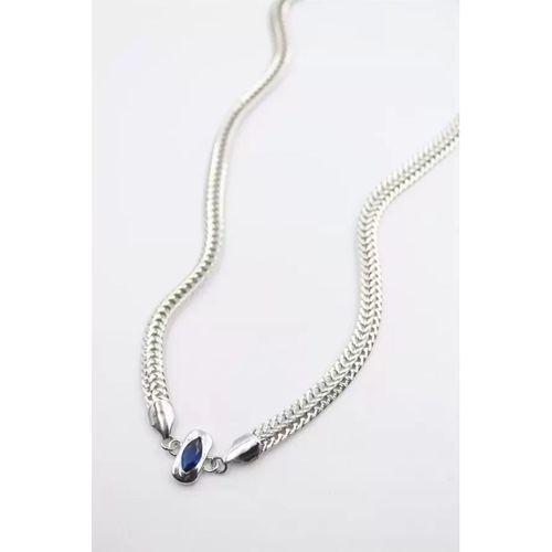 Taşlı Vip Kolye - Gümüş