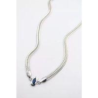 Taşlı Vip Kolye - Gümüş