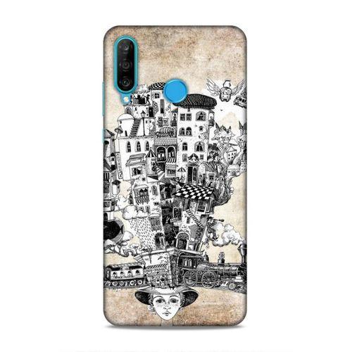 Huawei P30 Lite Uyumlu Kılıf Azarbaijan (45) Liquid Air Kılıf Azerbaycan Simgeler