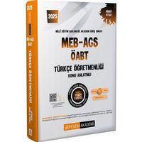 2025 MEB AGS ÖABT Türkçe Öğretmenliği Konu Anlatımlı Pegem Yayınları