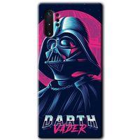 MRCİLETİSİM MRCİLETİSİM Samsung Galaxy Note 10 Plus Kılıf HD Desen Baskılı Arka Kapak + Temperli Cam - Darth Vader