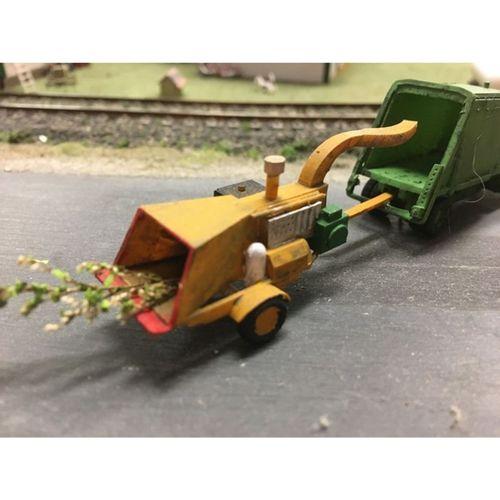 Ho Ölçeği Ahşap Parçalayıcı (Bu ürün Sadece Plastik parçadır - Almadan Önce Soru Sorabilirsiniz)