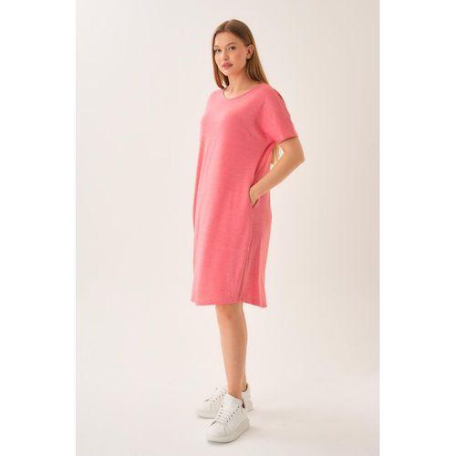 ALEXANDERGARDI CEPLİ BİSİKLET YAKA ELBİSE (B23-45700)